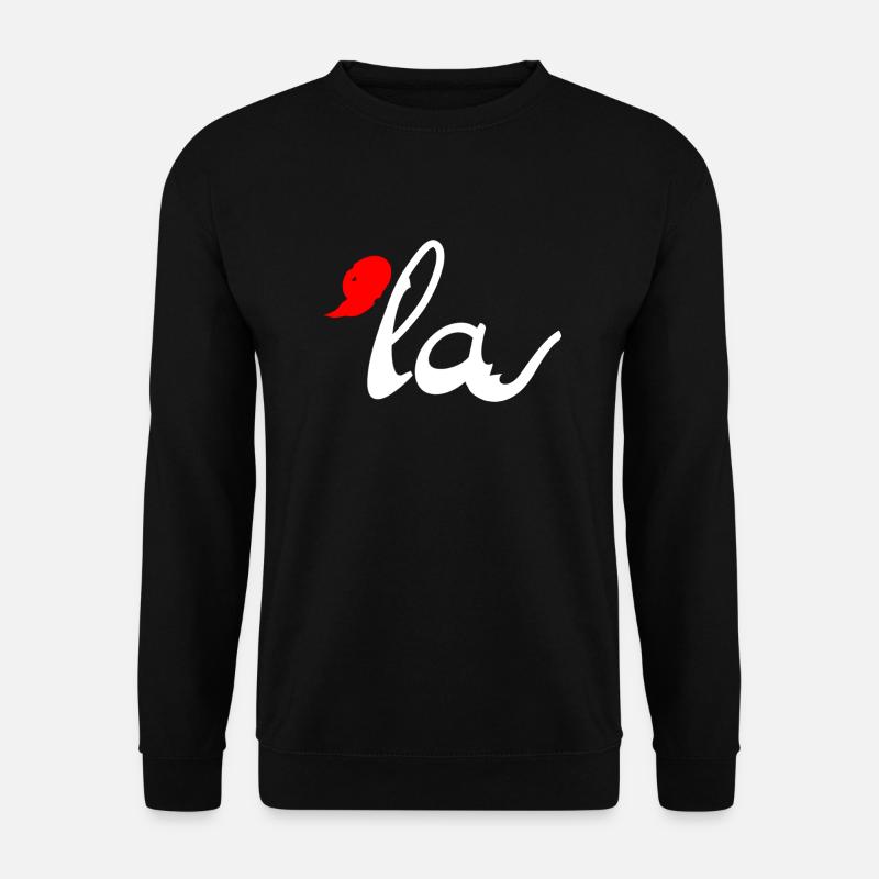 Comma La - Unisex Pullover - Schwarz