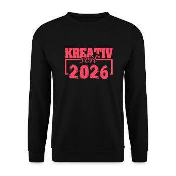 Award 2026 - Unisex Sweatshirt - black - Front - Alina (178cm) & Michal (187cm)