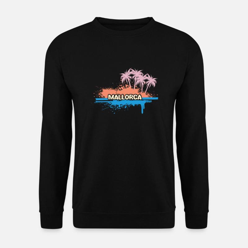 Urlaub Mallorca - Unisex Pullover - Schwarz