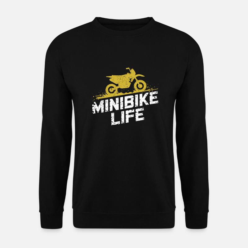 Small bikes, big passion - Unisex Sweatshirt - black