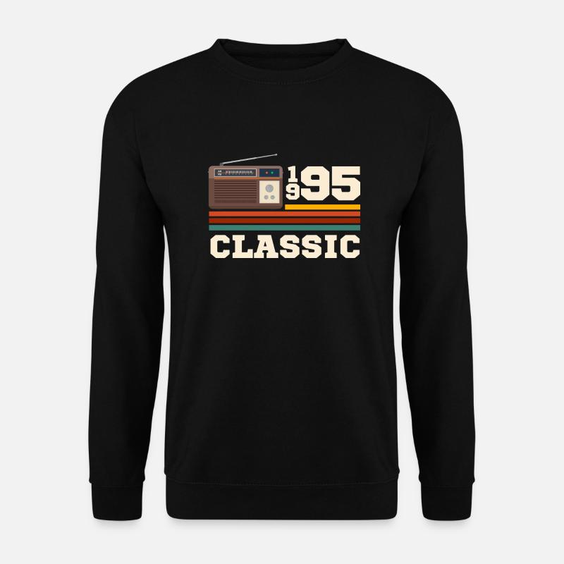 Anniversary 1995 retro classic - Unisex Sweatshirt - black