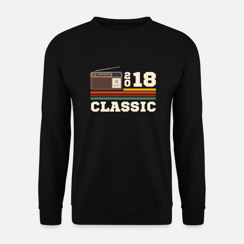 Jubiläum 2018 Retro-Klassiker - Unisex Pullover - Schwarz