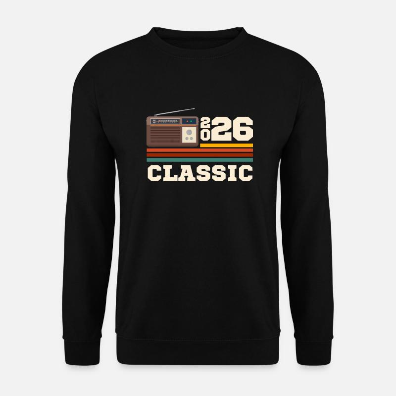Jubiläum 2026 Retro-Klassiker - Unisex Pullover - Schwarz