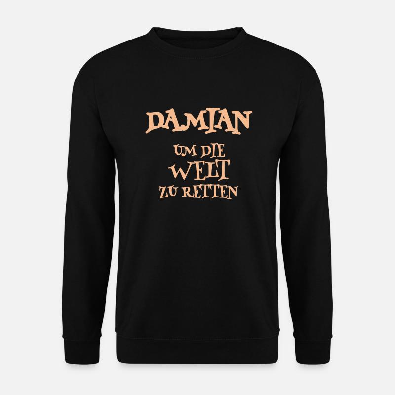 Helfer Damian - Unisex Pullover - Schwarz