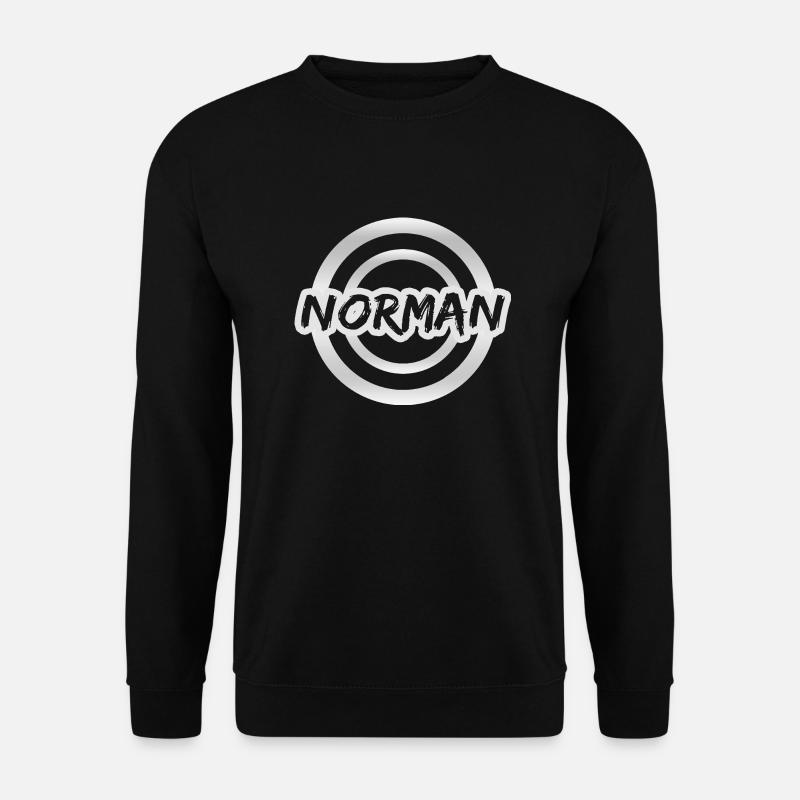 Geschenk Norman - Unisex Pullover - Schwarz