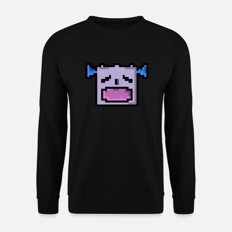 Pixel LOL - Unisex Pullover - Schwarz
