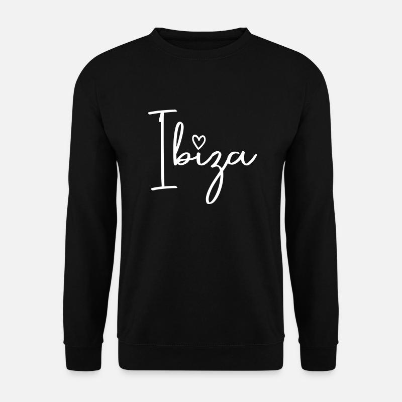 Ibiza Herz - Unisex Pullover - Schwarz
