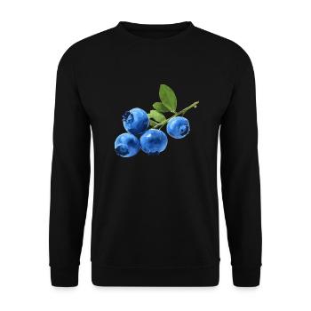 Bleuets - Sweat-shirt Unisexe - noir - Devant - Alina (178cm) & Michal (187cm)