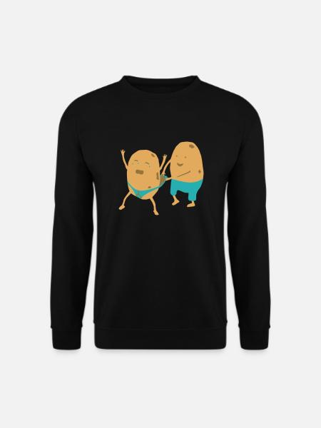 Potato Wedgie - Unisex Sweatshirt - black