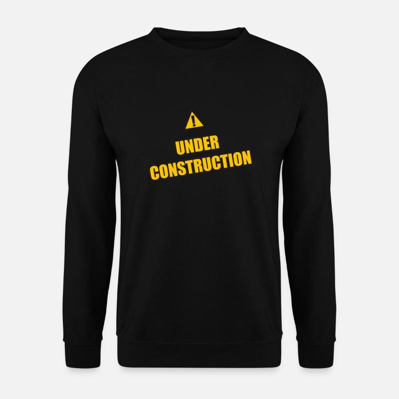 under construction - Unisex Pullover - Schwarz