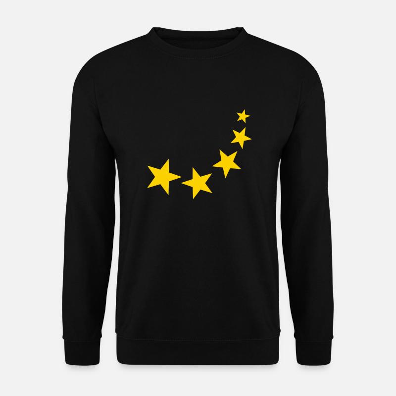 Sterne - Unisex Pullover - Schwarz