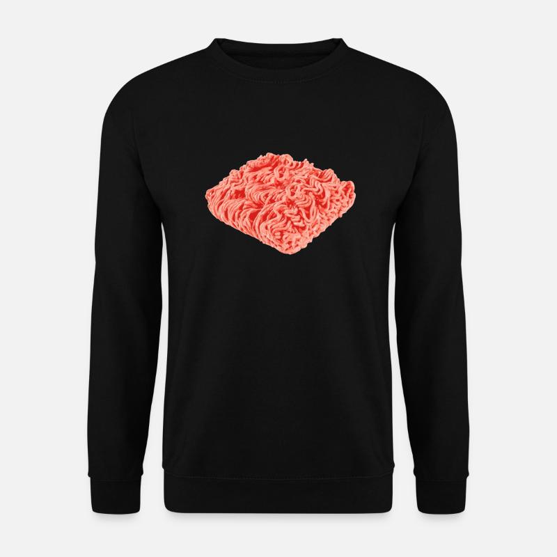 Hackfleisch - Unisex Pullover - Schwarz
