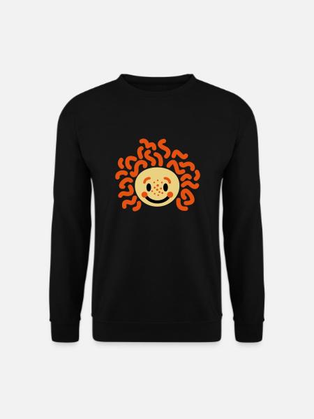 Child with freckles - Unisex Sweatshirt - black