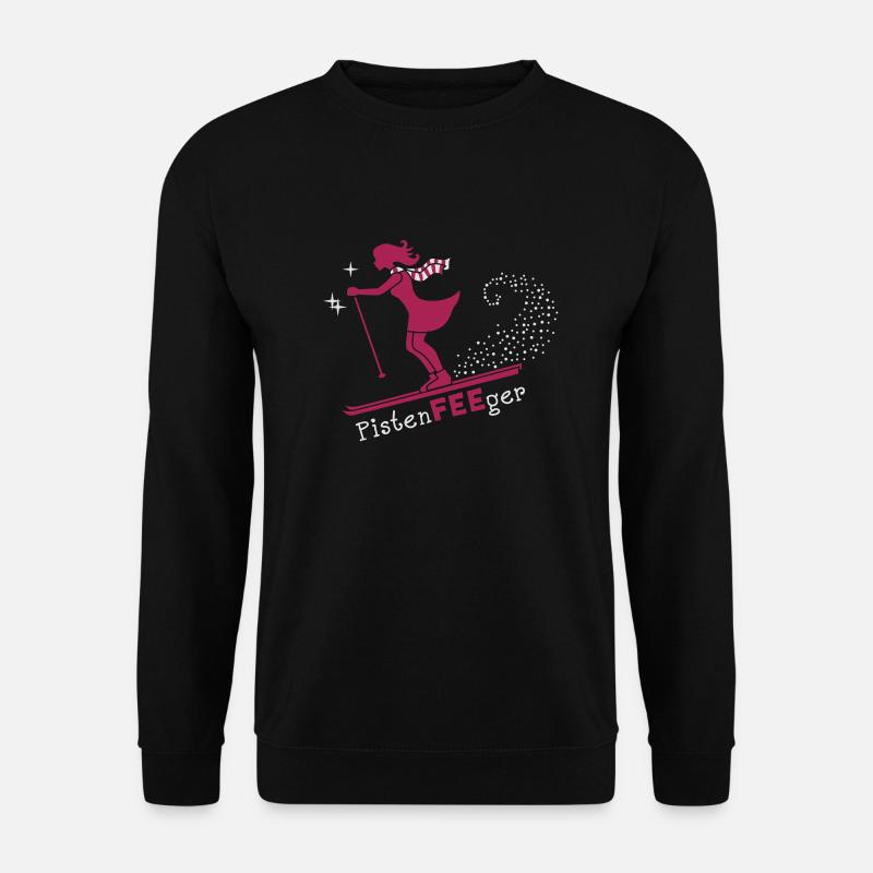 Pisten-FEE-ger - Unisex Pullover - Schwarz