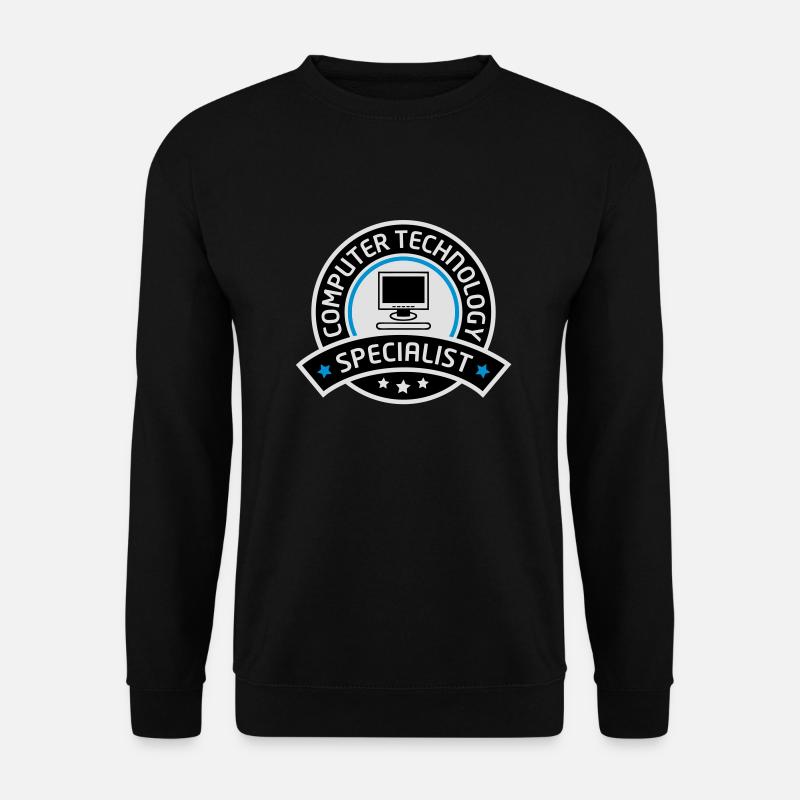 computer technology specialist - Unisex Pullover - Schwarz