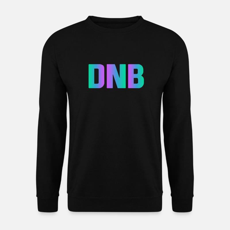 Drum and Bass DnB - Unisex Pullover - Schwarz