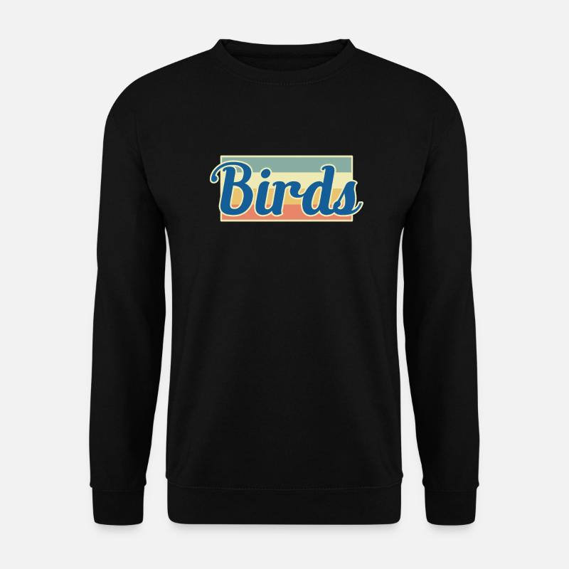 Bird Birds - Unisex Sweatshirt - black