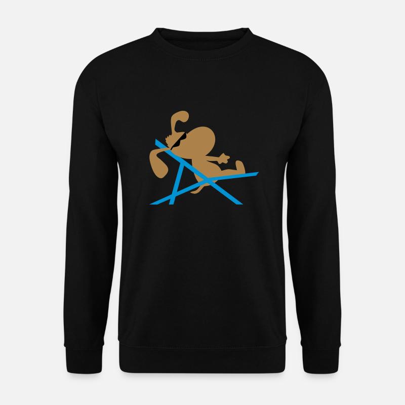 hund - Unisex Pullover - Schwarz