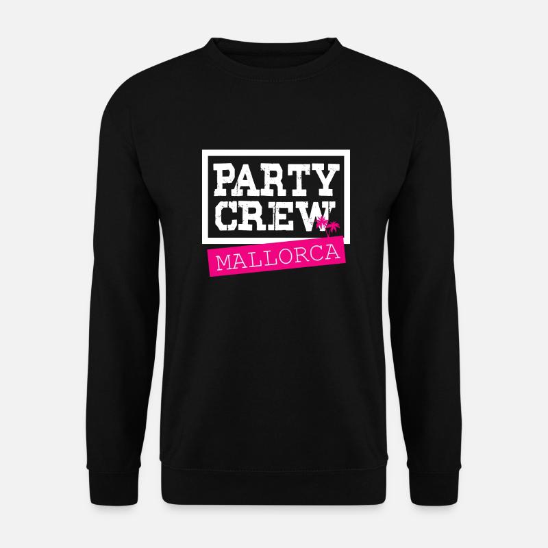 Mallorca Party Crew - Unisex Pullover - Schwarz