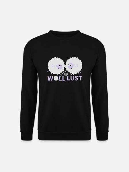 Woll Lust - Unisex Pullover - Schwarz