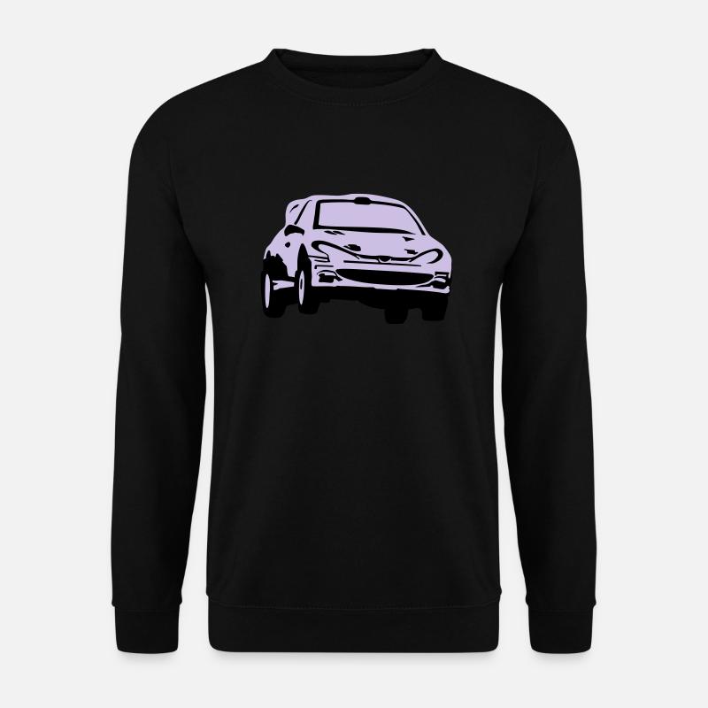 Rallye, Rallyeauto, Rennauto - Unisex Pullover - Schwarz