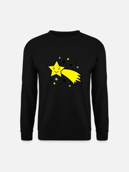 sternschnuppe_03 - Unisex Sweatshirt - black