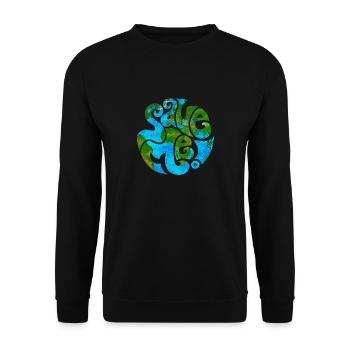 Save Me! - Unisex Pullover - Schwarz - Vorne - Alina (178cm) & Michal (187cm)