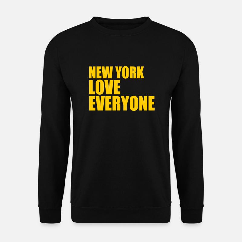New york - Unisex Pullover - Schwarz