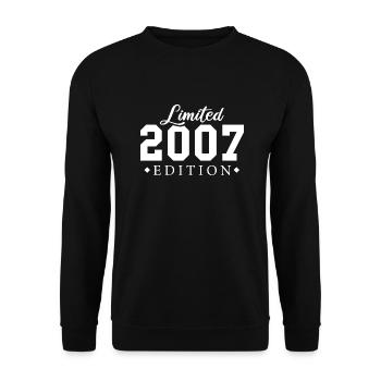 Limited Edition 2007 - Unisex Pullover - Schwarz - Vorne - Alina (178cm) & Michal (187cm)