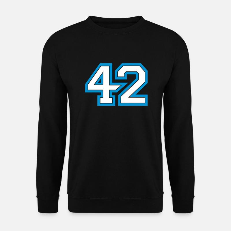 Die Antwort ist 42 - 2C Farbwechsel - Unisex Pullover - Schwarz