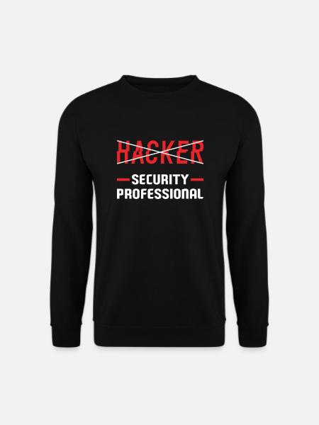 Cybersecurity-Ingenieur Helpdesk-Support Lustiger - Unisex Pullover - Schwarz