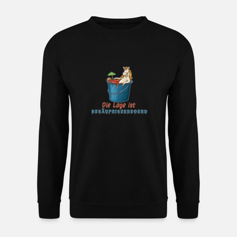 Besäufniserregend - Unisex Pullover - Schwarz