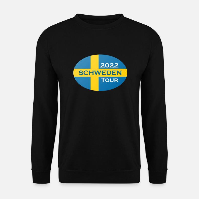 schwedentour 2022 oval - Unisex Pullover - Schwarz