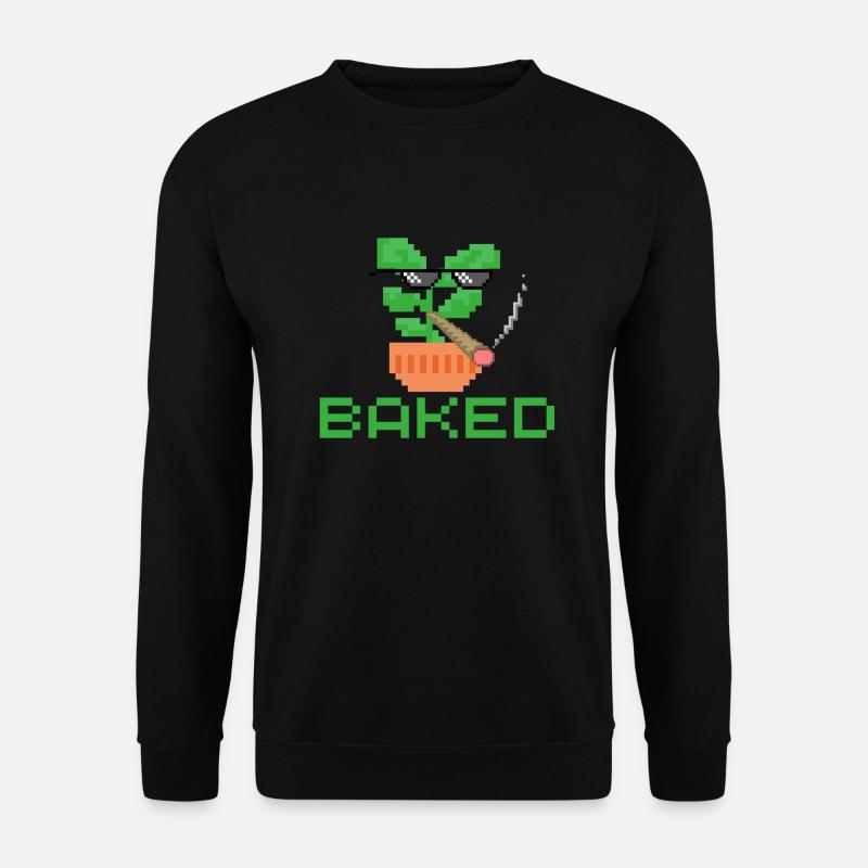 Baked. - Unisex Pullover - Schwarz