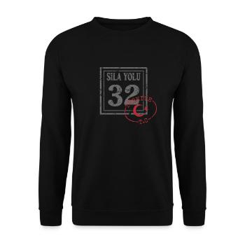 Isparta - Unisex Pullover - Schwarz - Vorne - Alina (178cm) & Michal (187cm)