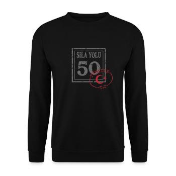 Nevşehir - Unisex Sweatshirt - black - Front - Alina (178cm) & Michal (187cm)