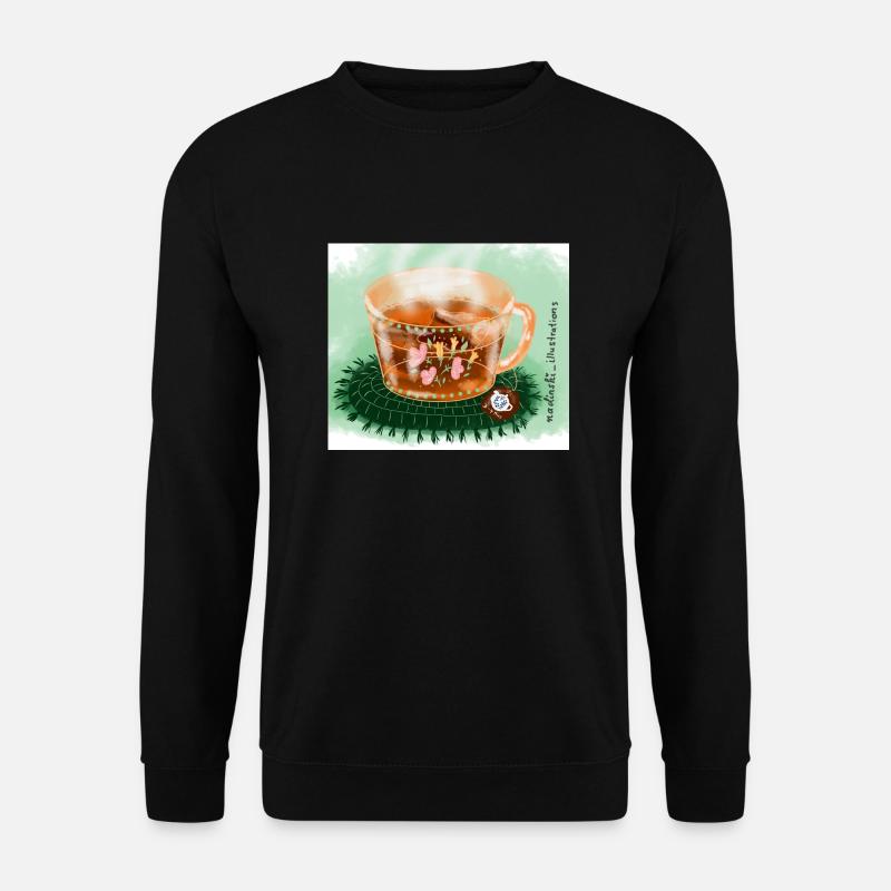 Tea break - Unisex Sweatshirt - black
