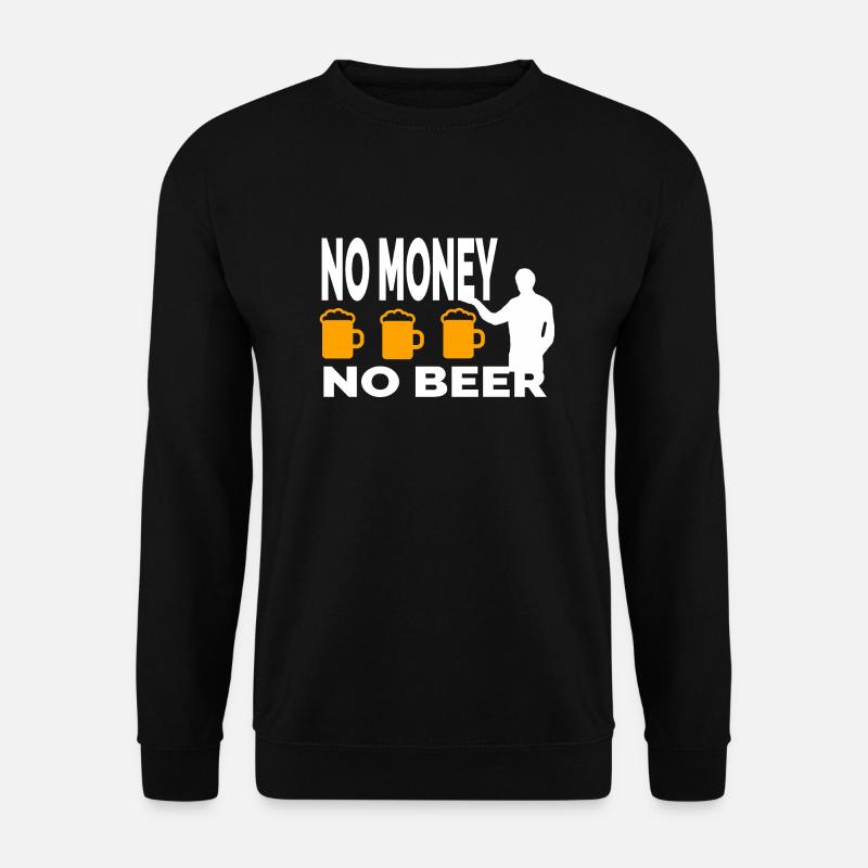 Bier - Unisex Pullover - Schwarz