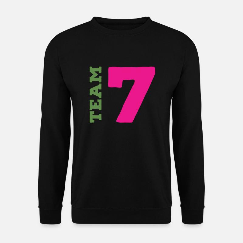 TEAM 7 - Unisex Pullover - Schwarz