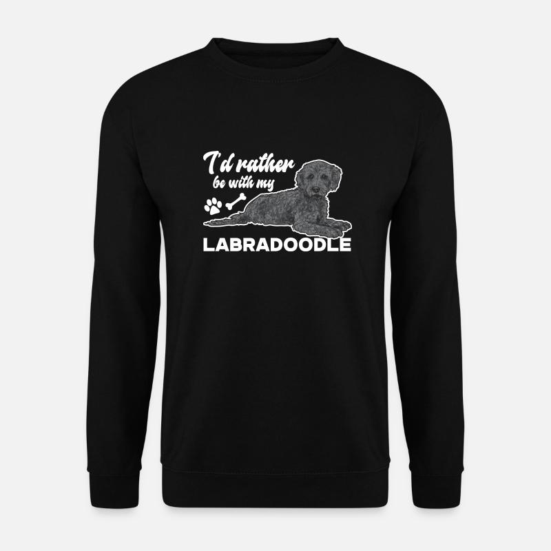 Labradoodle Hund - Unisex Pullover - Schwarz
