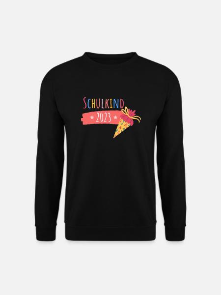 Schulstart 2023: Bereit für die Zukunft - Unisex Pullover - Schwarz