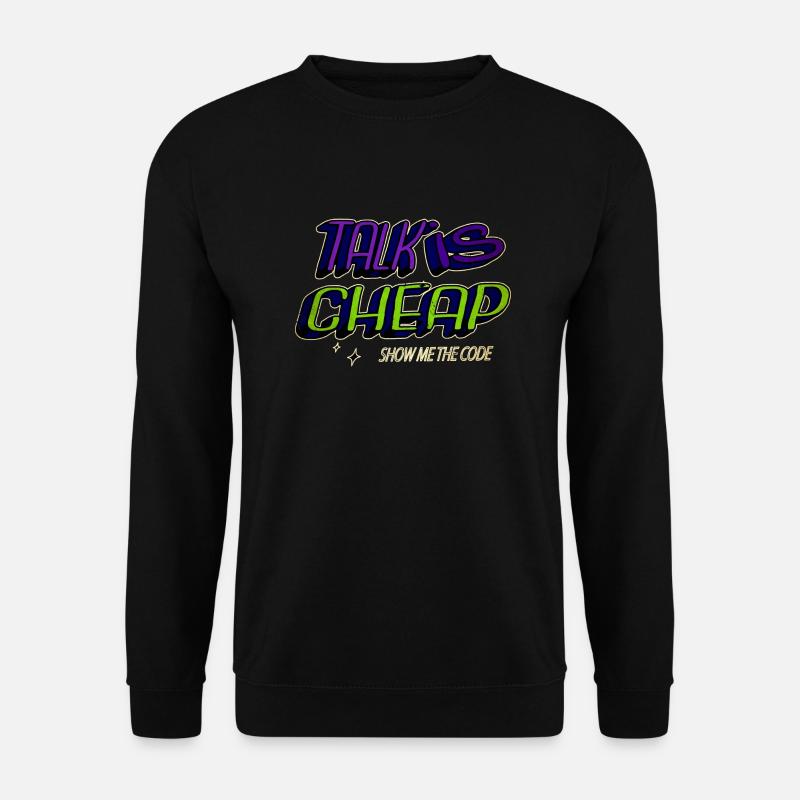 computer language - Unisex Sweatshirt - black