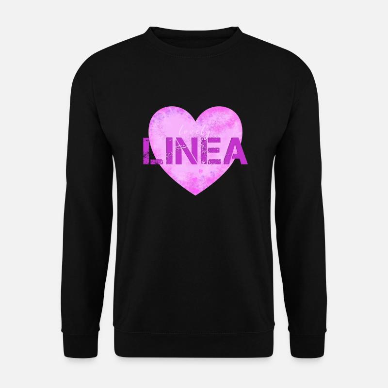 Linea - Unisex Pullover - Schwarz