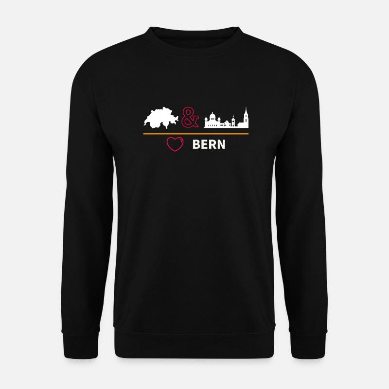 BERN - Unisex Pullover - Schwarz