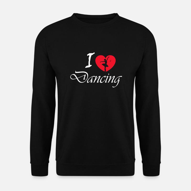 Dancing Dance Music - Unisex Sweatshirt - black