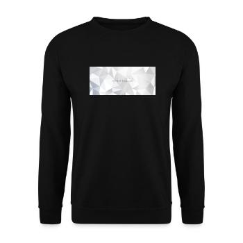 J’adore les cristaux - Sweat-shirt Unisexe - noir - Devant - Alina (178cm) & Michal (187cm)