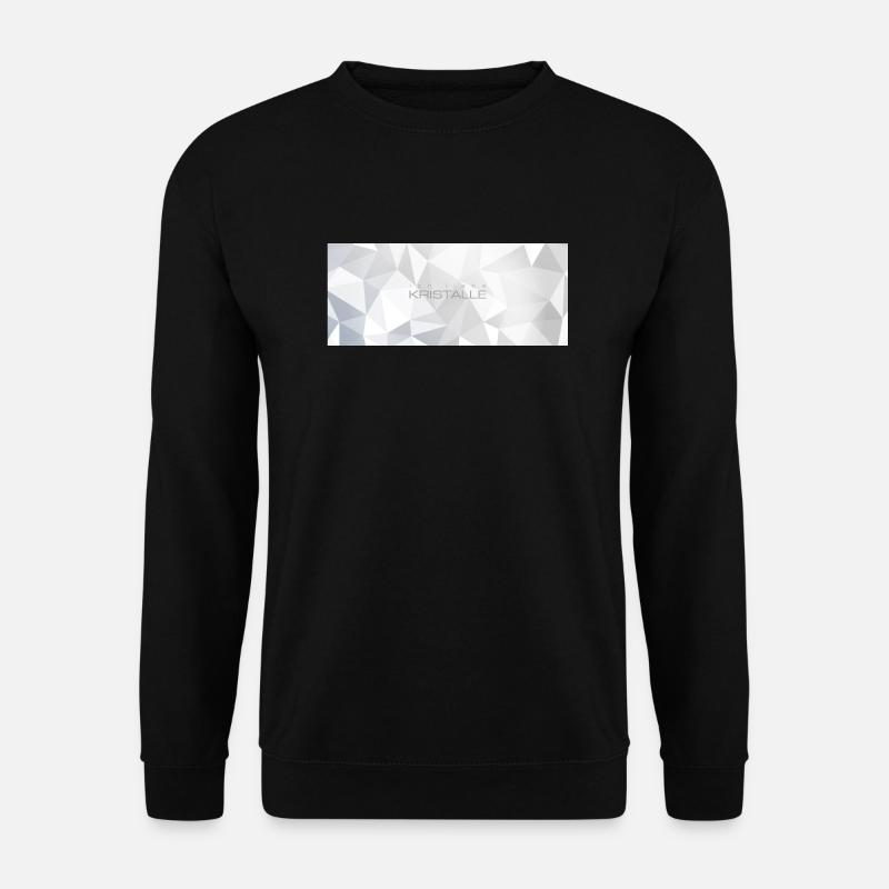 ich liebe Kristalle - Unisex Pullover - Schwarz