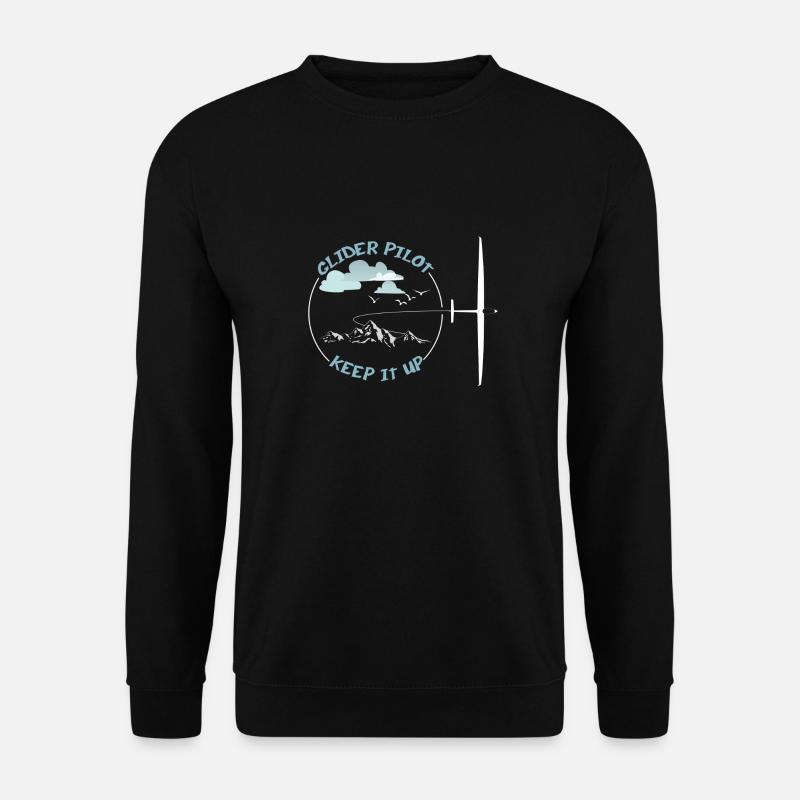 SEGELFLIEGER WEITER SO - Unisex Pullover - Schwarz