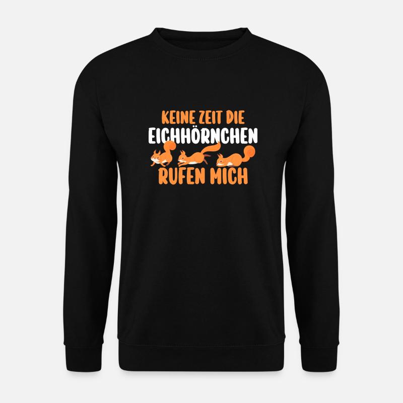 Eichhörnchen - Unisex Pullover - Schwarz