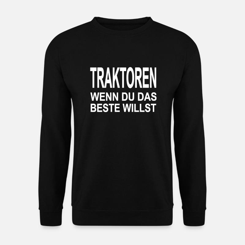 Traktor - Unisex Pullover - Schwarz
